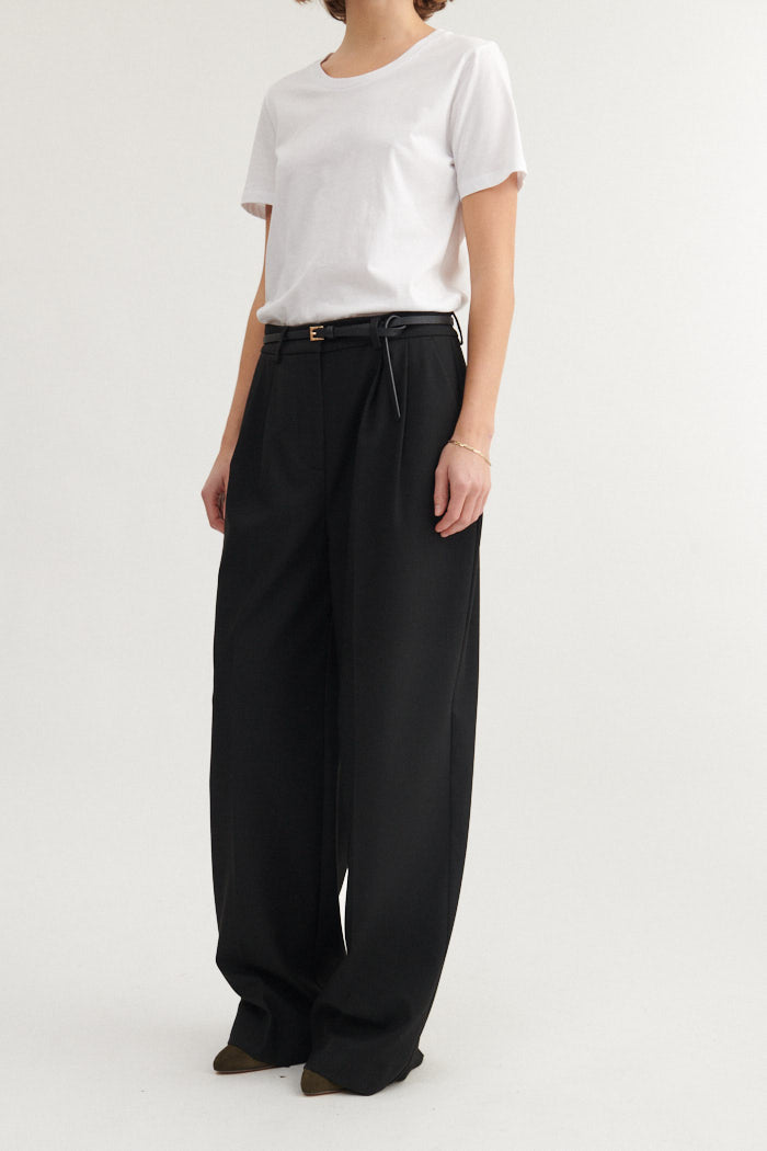 Basic Apparel Marjo Pants Bukser 001 Black